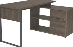 Jahnke Eckschreibtisch »LOOP C 140 E« Eckschreibtisch, 1 offenes Fach, 1 Schublade+1 Tür, Breite: 140 cm