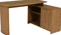 Jahnke Eckschreibtisch »MOON C 14 E« Eckschreibtisch, wechselseitig montierbar, 2 Fächer, Breite:140 cm
