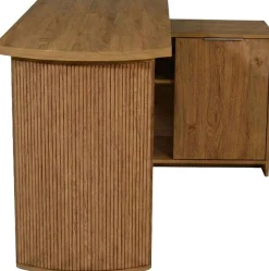 Jahnke Eckschreibtisch »MOON C 14 E« Eckschreibtisch, wechselseitig montierbar, 2 Fächer, Breite:140 cm