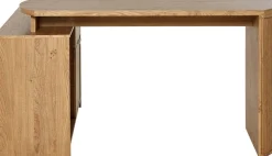 Jahnke Eckschreibtisch »MOON C 150 E« 1 Stk. tlg. wechselseitig montierbar, Stauraum & Kabeldurchführung, Breite 150 cm