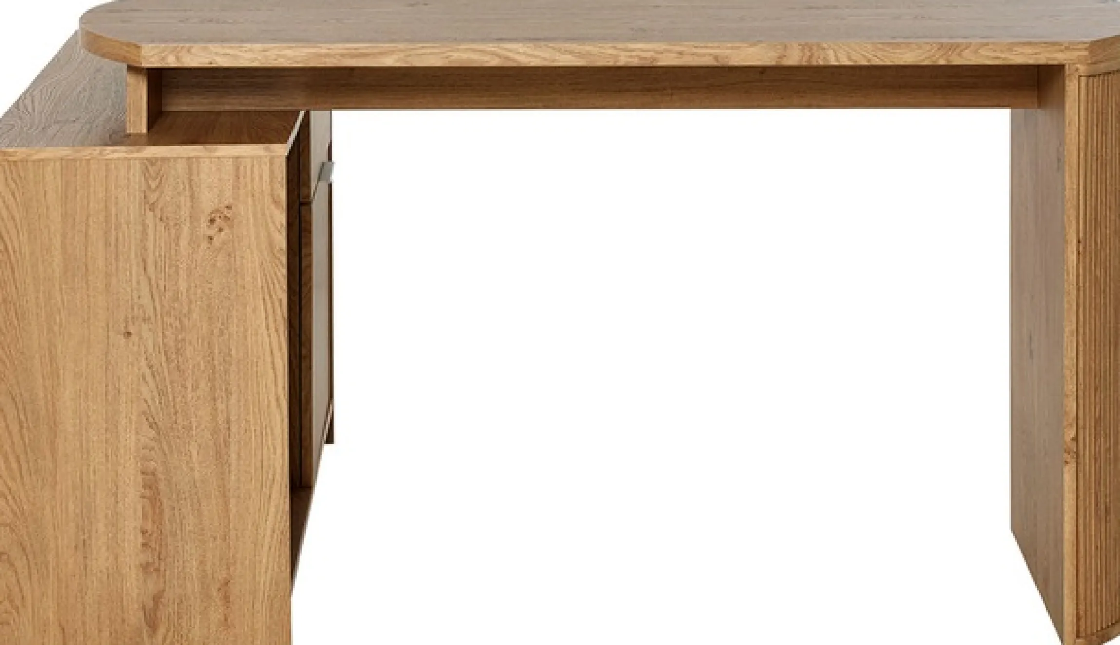 Jahnke Eckschreibtisch »MOON C 150 E« 1 Stk. tlg. wechselseitig montierbar, Stauraum & Kabeldurchführung, Breite 150 cm