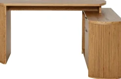 Jahnke Eckschreibtisch »MOON C 150 E« 1 Stk. tlg. wechselseitig montierbar, Stauraum & Kabeldurchführung, Breite 150 cm