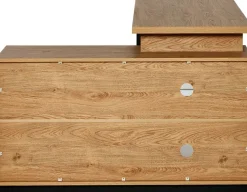 Jahnke Eckschreibtisch »RIVA C 150 E« 1 Stk. tlg. wechselseitig montierbar, Stauraum & Kabeldurchführung, Breite 150 cm