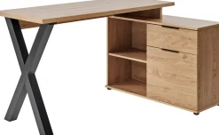 Jahnke Eckschreibtisch »X-CLUB C 40 E« 1 Stk. tlg. Eckschreibtisch, wechselseitig montierbar, X-Gestell