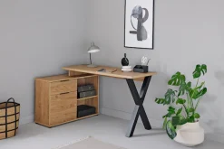 Jahnke Eckschreibtisch »X-CLUB C 40 E« 1 Stk. tlg. Eckschreibtisch, wechselseitig montierbar, X-Gestell