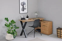 Jahnke Eckschreibtisch »X-CLUB C 40 E« 1 Stk. tlg. Eckschreibtisch, wechselseitig montierbar, X-Gestell