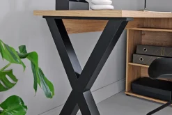 Jahnke Eckschreibtisch »X-CLUB C 40 E« 1 Stk. tlg. Eckschreibtisch, wechselseitig montierbar, X-Gestell