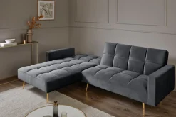 Jahnke Ecksofa »CHILLAX POSH CORNER« mit Schlaffunktion, wechselseitig montierbar, 244 x 150 cm