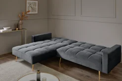 Jahnke Ecksofa »CHILLAX POSH CORNER« mit Schlaffunktion, wechselseitig montierbar, 244 x 150 cm