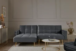 Jahnke Ecksofa »CHILLAX POSH CORNER« mit Schlaffunktion, wechselseitig montierbar, 244 x 150 cm