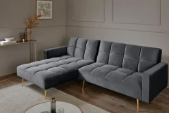 Jahnke Ecksofa »CHILLAX POSH CORNER« mit Schlaffunktion, wechselseitig montierbar, 244 x 150 cm
