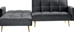 Jahnke Ecksofa »CHILLAX POSH CORNER« mit Schlaffunktion, wechselseitig montierbar, 244 x 150 cm
