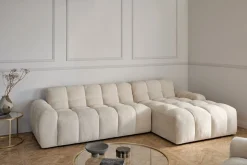 Jahnke Ecksofa »RELAX BUBBLE CORNER« Platz für bis zu 5 Personen,Taschenfederkernpolsterung,L-Form,B:305 cm