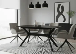 Jahnke Esstisch »DINE REX« Esstisch, Massivholz, Skandi-Look, bis zu 6 Personen, 140x80 cm