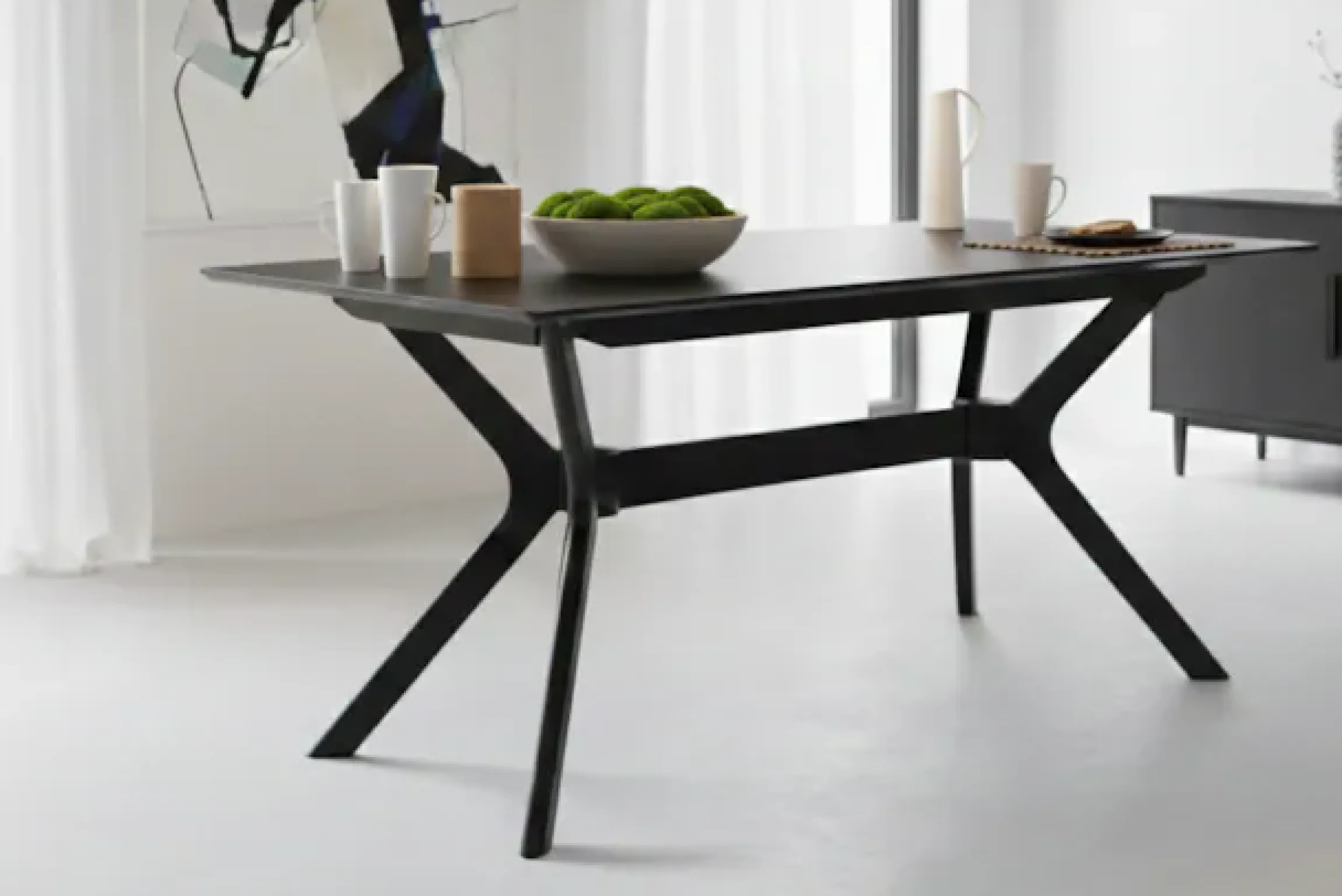 Jahnke Esstisch »DINE REX« Esstisch, Massivholz, Skandi-Look, bis zu 6 Personen, 140x80 cm