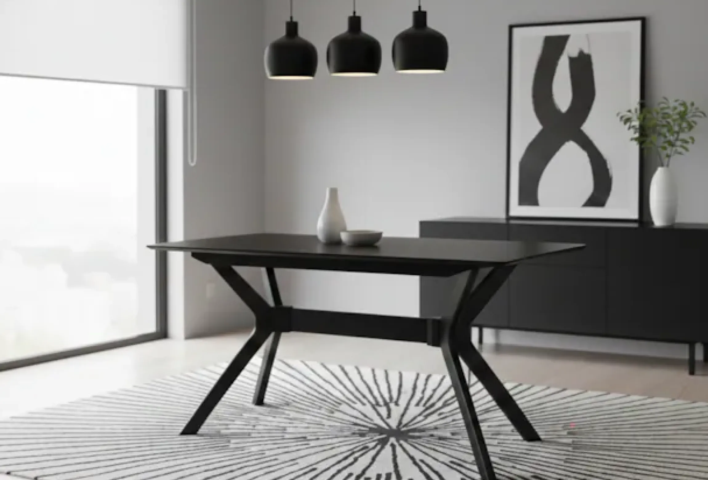 Jahnke Esstisch »DINE REX« Esstisch, Massivholz, Skandi-Look, bis zu 6 Personen, 140x80 cm