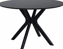 Jahnke Esstisch »DINE ROX« Esstisch, rund, Massivholz, Skandi-Look, für bis zu 4 Personen, 115 cm