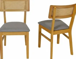 Jahnke Esszimmerstuhl »VIENNA SIT DUO« () Esszimmerstuhl (2er Set), Massivholz, gepolstert, bis 110 kg belastbar