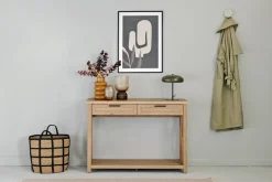 Jahnke Konsolentisch »Chalet« 1 Stk. tlg. Konsolentisch mit 2 Schubladen und Ablage, Landhausstil, X-Design