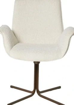 Jahnke Schalenstuhl »POLE TWIST« () Drehbar, gepolstert, mit Armlehnen, Metallgestell, B:65xT:63xH:85 cm