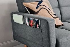 Jahnke Schlafsofa »CHILLAX BOX« mit Schlaffunktion, Seitentasche, Breite 214 cm