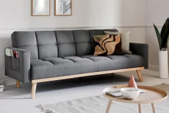 Jahnke Schlafsofa »CHILLAX BOX« mit Schlaffunktion, Seitentasche, Breite 214 cm