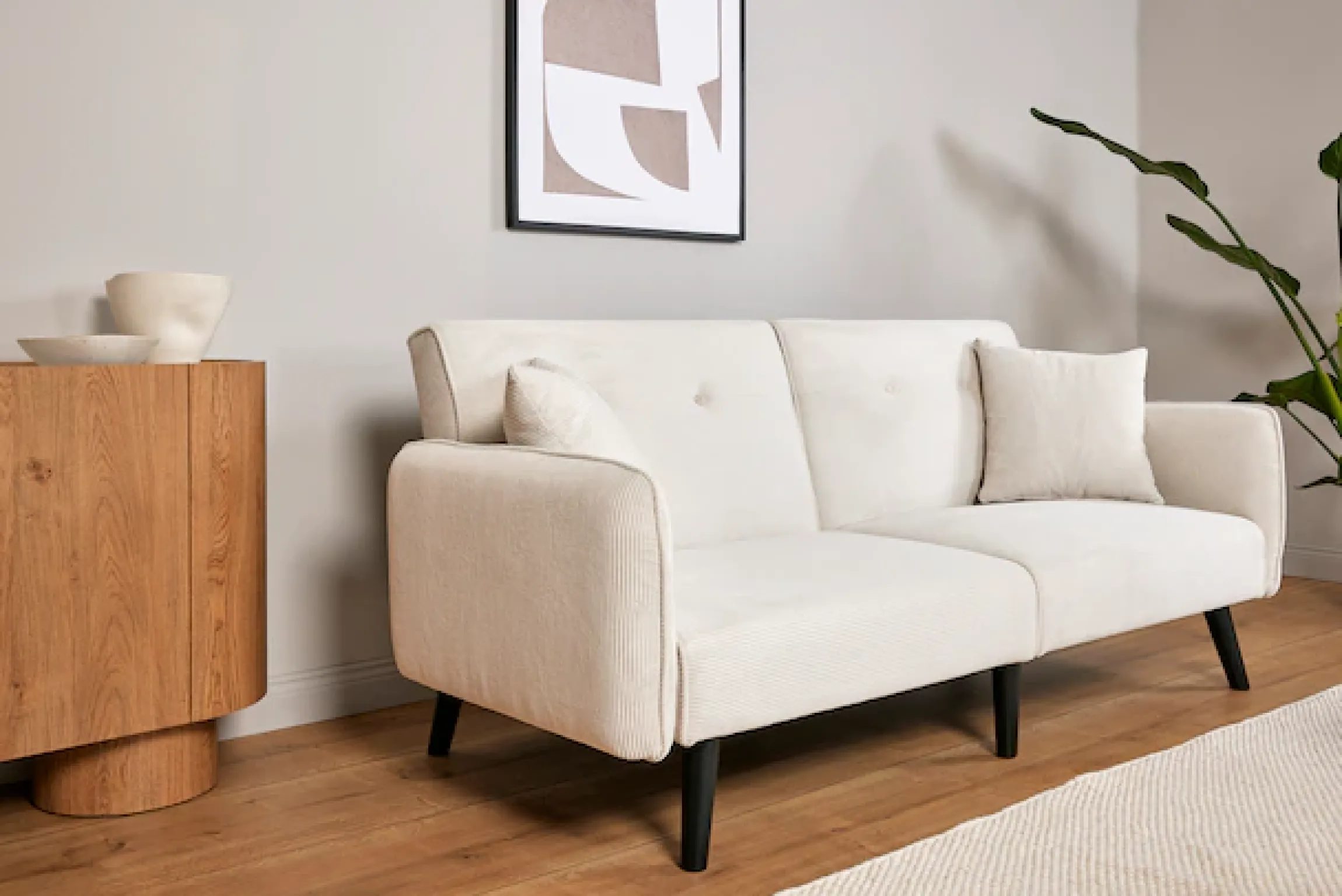 Jahnke Schlafsofa »CHILLAX DOT« mit Relax-und Schlaffunktion, inkl. Kissen, Breite 191 cm