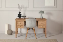 Jahnke Schreibtisch »CLASSIC D 130« 1 Stk. tlg. Schreibtisch, 4 Schubladen, Breite 130 cm
