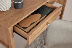 Jahnke Schreibtisch »CLASSIC D 120« Schreibtisch, Schminktisch, Konsole, 2 Schubladen, Breite: 120 cm