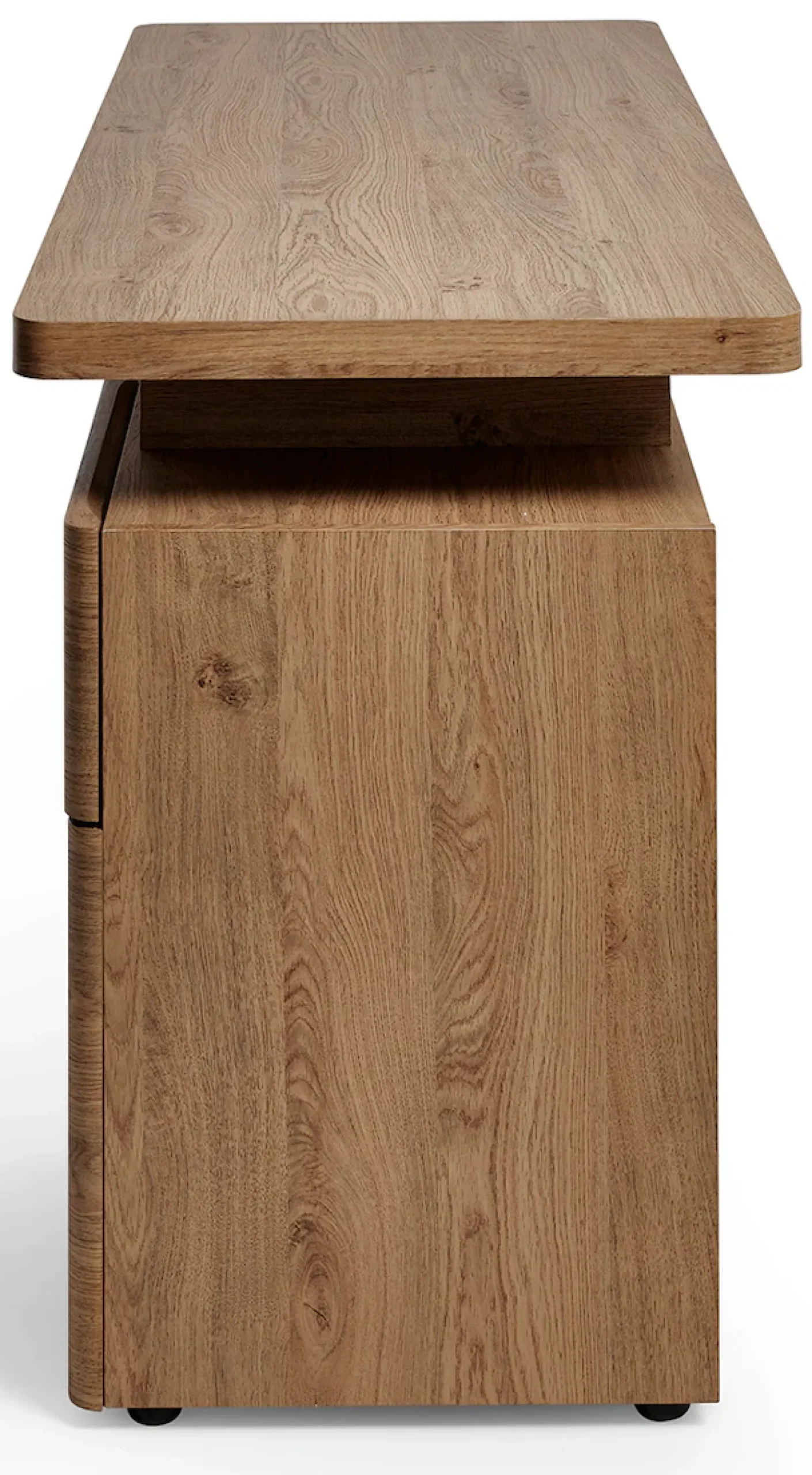 Jahnke Schreibtisch »CU-LIBRE 140« 1 Stk. tlg. Platzsparender Arbeitsplatz, mit 1 Schublade und 2 Türen, 135 cm