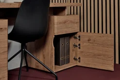 Jahnke Schreibtisch »CU-LIBRE 140« 1 Stk. tlg. Platzsparender Arbeitsplatz, mit 1 Schublade und 2 Türen, 135 cm