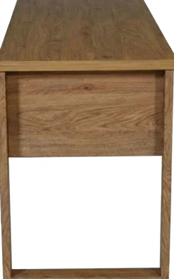 Jahnke Schreibtisch »RIVA D 140« Schreibtisch,Stauraum,2 Türen, Metallgriffe,Eiche-Optik,Breite:140 cm