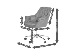 Jahnke Schreibtischstuhl »BOSS WORX« () 1 Stk.Bürostuhl, Schreibtischstuhl, höhenverstellbar, Kunstlederbezug