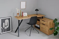 Jahnke Schreibtisch »X-TRA C 145 E« 1 Stk. tlg. Eckschreibtisch, wechselseitig montierbar, X-Gestell