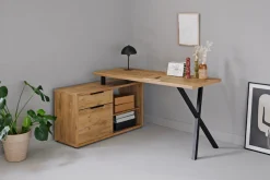 Jahnke Schreibtisch »X-TRA C 145 E« 1 Stk. tlg. Eckschreibtisch, wechselseitig montierbar, X-Gestell