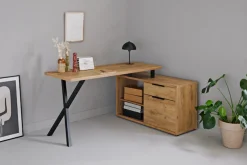 Jahnke Schreibtisch »X-TRA C 145 E« 1 Stk. tlg. Eckschreibtisch, wechselseitig montierbar, X-Gestell