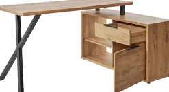 Jahnke Schreibtisch »X-TRA C 145 E« 1 Stk. tlg. Eckschreibtisch, wechselseitig montierbar, X-Gestell