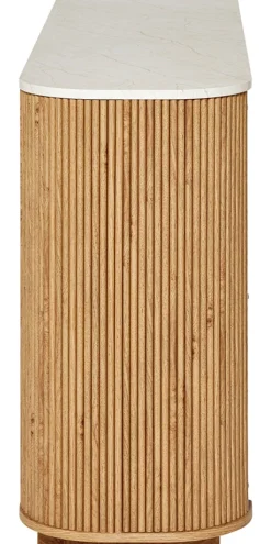 Jahnke Sideboard »ARROW SB 160« 1 Stk. tlg. Sideboard, abgerundet, Fischgrät-Muster, Breite 159,5 cm