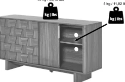 Jahnke Sideboard »CHESS SB 150« 1 Stk. tlg. Sideboard, 2 Schiebetüren, Breite ca. 150 cm