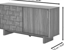 Jahnke Sideboard »CHESS SB 150« 1 Stk. tlg. Sideboard, 2 Schiebetüren, Breite ca. 150 cm