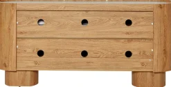 Jahnke Sideboard »CIRCO SB 160« 1 Stk. tlg. Sideboard, 3-türig, gerundetes Design, Marmor-Look, Breite 160 cm