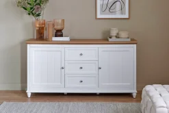 Jahnke Sideboard »COTTAGE SB 150« 1 Stk. tlg. Sideboard, Landhausstil, 2 Türen und 3 Schubladen, Breite ca. 150 cm