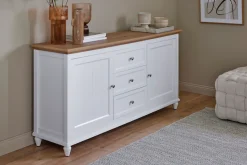 Jahnke Sideboard »COTTAGE SB 150« 1 Stk. tlg. Sideboard, Landhausstil, 2 Türen und 3 Schubladen, Breite ca. 150 cm