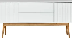Jahnke Sideboard »GRACE SB 150« Sideboard, 2 Türen & 2 Schubladen, Skandi-Design, Breite: 150 cm