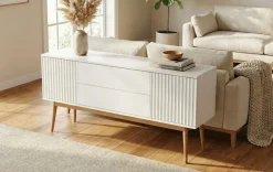 Jahnke Sideboard »GRACE SB 150« Sideboard, 2 Türen & 2 Schubladen, Skandi-Design, Breite: 150 cm