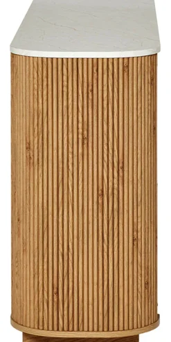Jahnke Sideboard »GROOVE SB 160« 1 Stk. tlg. Sideboard, abgerundet, Marmor-Look, Breite ca. 159,5 cm