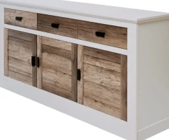 Jahnke Sideboard »HAMPTON SB 160« 1 Stk. tlg. Sideboard, Landhausstil, 3 Schubladen und 3 Türen, Breite ca. 160 cm