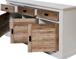 Jahnke Sideboard »HAMPTON SB 160« 1 Stk. tlg. Sideboard, Landhausstil, 3 Schubladen und 3 Türen, Breite ca. 160 cm