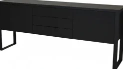 Jahnke Sideboard »LOOP SB 180« Sideboard,2 Türen + 3 Schubladen, Metallrahmen, Breite 180 cm