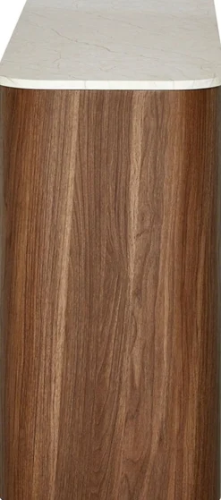 Jahnke Sideboard »TRESOR SB 150« Sideboard, Marmor Look, grifflose Optik, 3 Türen, Breite:150 cm